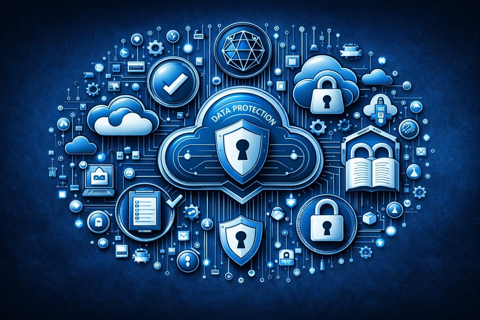 Cloud security lock with global network